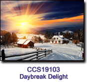 Daybreak Delight Charity Select Holiday Card